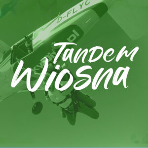 Voucher na skok tandemowy Częstochowa – WIOSNA W CHMURACH