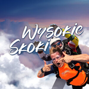Voucher na skok tandemowy WŁOCŁAWEK – Wysokie Latanie