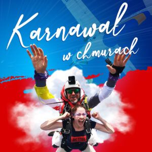 Voucher na skok tandemowy - Karnawał w chmurach